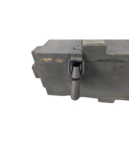 Caja de madera militar antigua grande Europa del Este