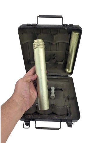 Maletín de mortero militar italiano 81mm + accesorios