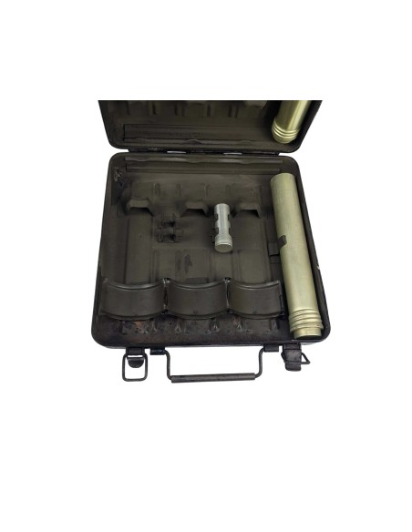 Maletín de mortero militar italiano 81mm + accesorios