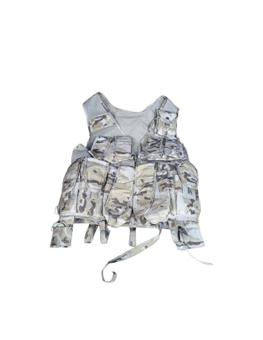 Chaleco táctico árido pixelado militar
