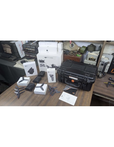 DJI fpv + fly more + todos los accesorios + maletin