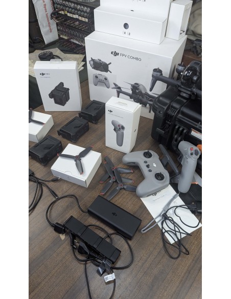 DJI fpv + fly more + todos los accesorios + maletin