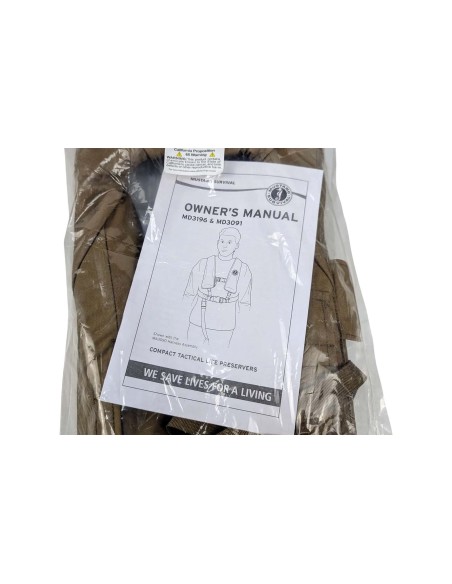 Chaleco salvavidas compacto táctico Mustang Survival