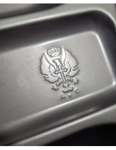 Bandeja de acero ejercito español original nueva 2