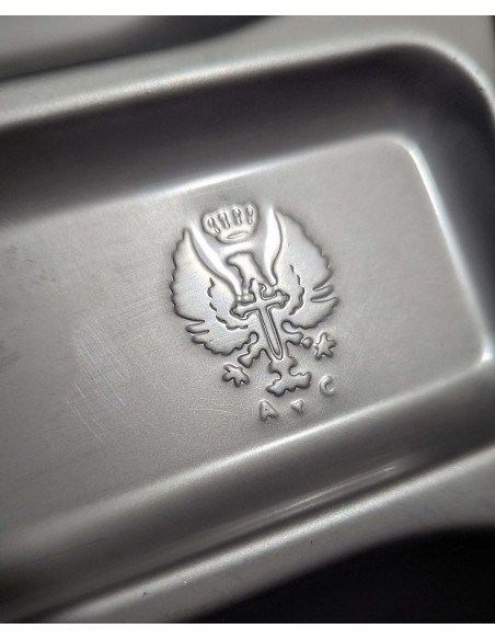 Bandeja de acero ejercito español original nueva