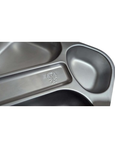 Bandeja de acero ejercito español original nueva