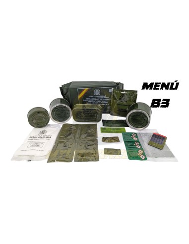 Raciones de combate ES MRE Cenas
