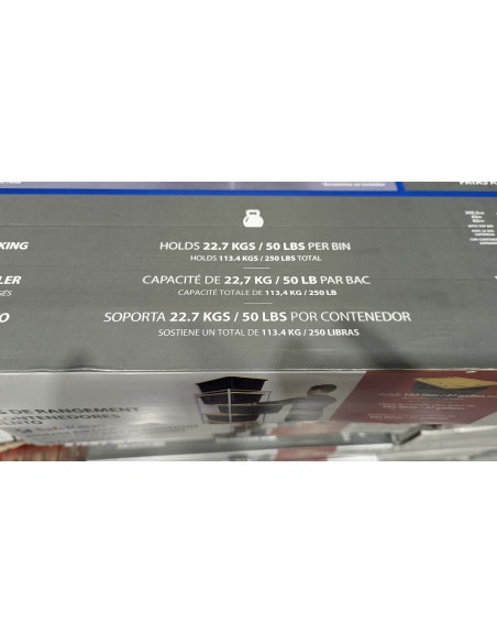 Pack estantería + x5 cajas Greenmade 102l. USA
