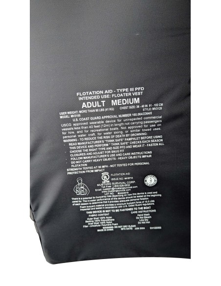 Chaleco salvavidas Mustang Survival MV3128T2