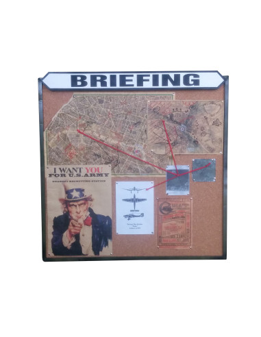 Panel corcho BRIEFING GRANDE