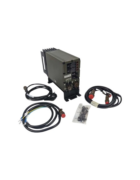 Cargador de Baterías Táctico Militar BC-101A (Amper) | Dual 12/24V - 110/220V