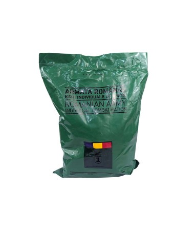 Pack 24h raciones MRE Rumanía XXL (verde)