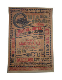 Cartelería en papel antigua (Repro) 2