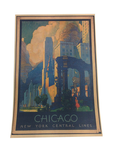 Cartelería en papel antigua (Repro)