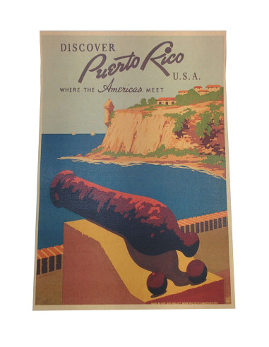 Cartelería en papel antigua (Repro)