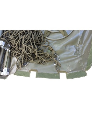 Pack mástiles militares + red mimética