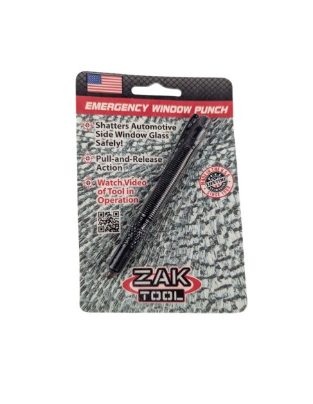 Perforador de vidrios táctico ZAK Tool USA