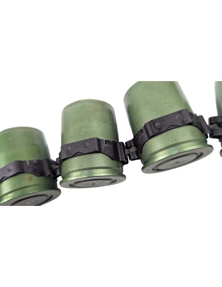 Cinta de 5 vainas de granadas de 40mm (Inertes y Seguras)