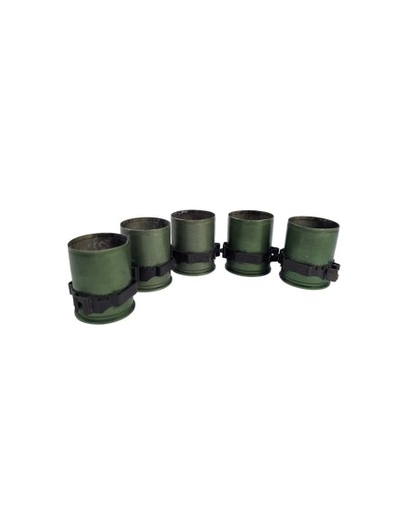Cinta de 5 vainas de granadas de 40mm (Inertes y Seguras)