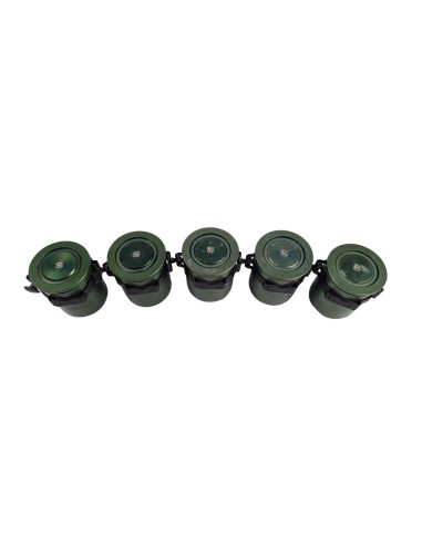 Cinta de 5 vainas de granadas de 40mm (Inertes y Seguras)