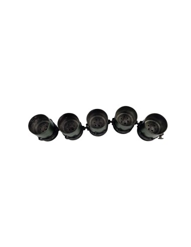 Cinta de 5 vainas de granadas de 40mm (Inertes y Seguras)