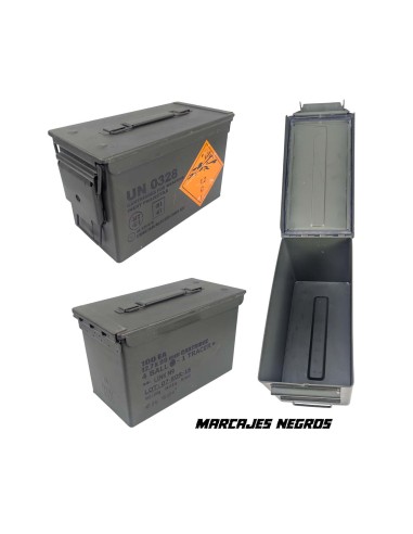 Cajas de munición Originales con marcajes ST (vacías)