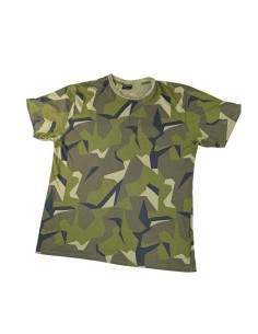 Camiseta Militar Camuflaje Sueco M90 XL | 100% Algodón