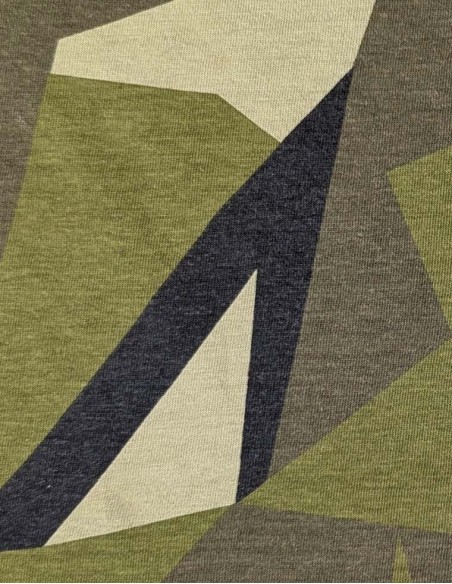 Camiseta Militar Camuflaje Sueco M90 XL | 100% Algodón