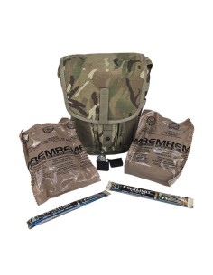 Pack 24h. MRE US en bolsa MTP + Regalos 2