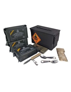 Pack 24h MRE ES en caja de munición