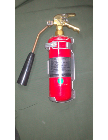 Extintor de cabina avión militar US 1976