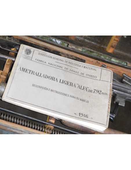 Maletín de herramientas de respeto ametralladora ALFA