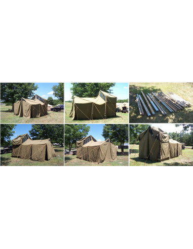 Tienda de campaña militar US M-1948 Original