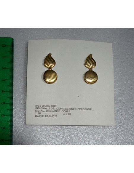 Insignia militar gala US ARMY Artillería Original