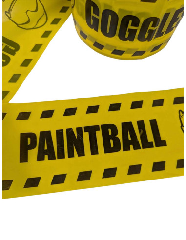 x25 metros Cinta zona Paintball "Goggles ON"