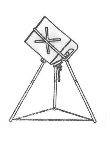 Soporte trípode Jerrican