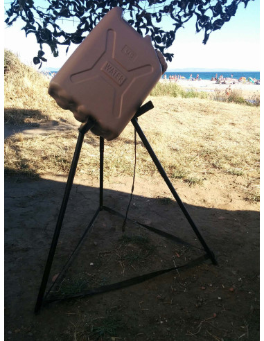 Soporte trípode Jerrican