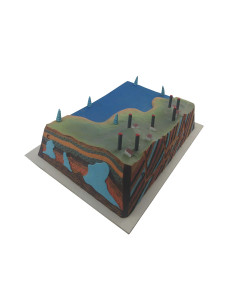 Maqueta geológica