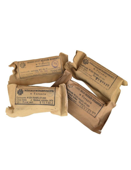 Kit vendaje militar antiguo