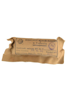 Kit vendaje militar antiguo 2