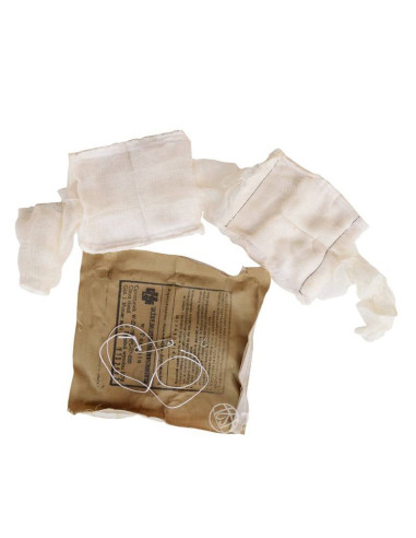 Kit vendaje militar antiguo