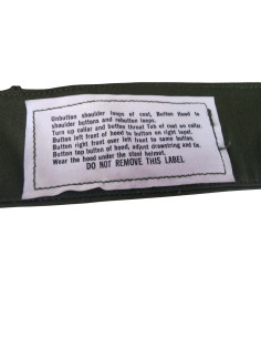 Capucha militar US original para M-1951