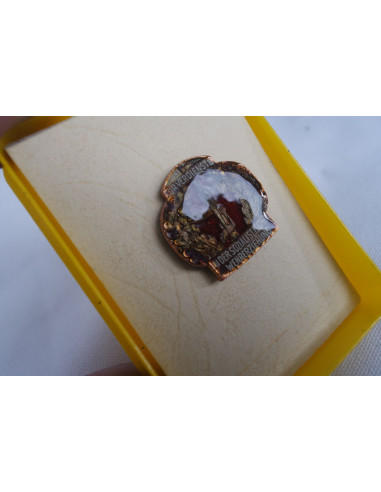 Insignia militar al mérito RDA (AK-47 + Laurel) + caja