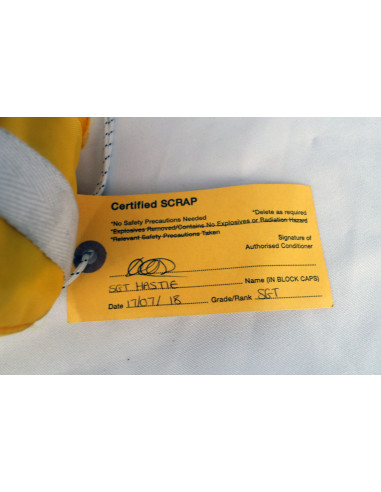 Chaleco salvavidas RAF MK2