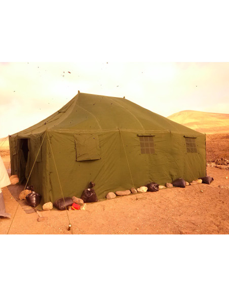 TIENDA DE CAMPAÑA Estilo militar 10x4.8m
