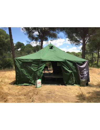 TIENDA DE CAMPAÑA estilo militar 6x5m