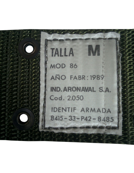 PLCE / Chaleco táctico completo infantería de Marina Española trinchas