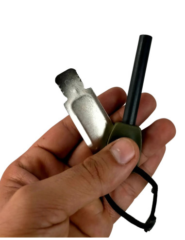 Mechero de supervivencia o ferrocerio extra grueso