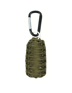 Llavero set de supervivencia Paracord Verde