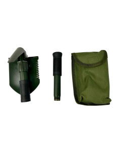 Pala pico plegable con funda